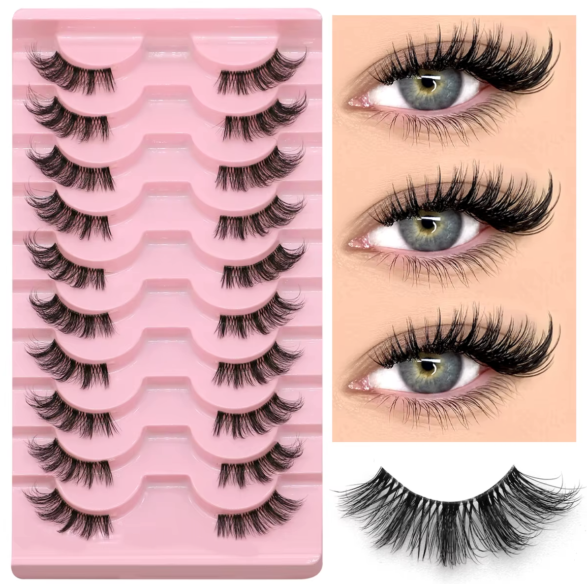 "The Iconic" False Lashes | 10 Pairs